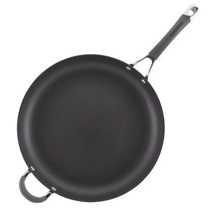14-Zoll-harte eloxierte Frittierpfanne