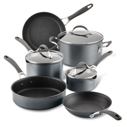 9-Stück A1 ScratchDefenseTM Nonstick-Kochgeschirr-Set