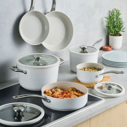 Keramisches Nonstick 10-Piece-Cookware-Set