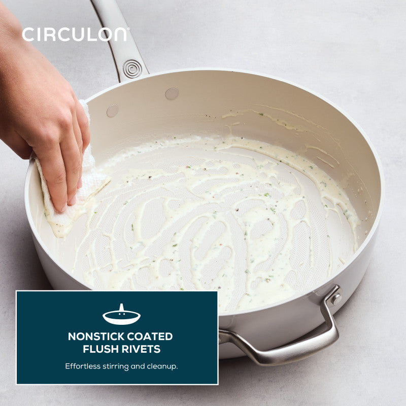 Keramik-Nebelschicht 5-Quart Sauté Pan