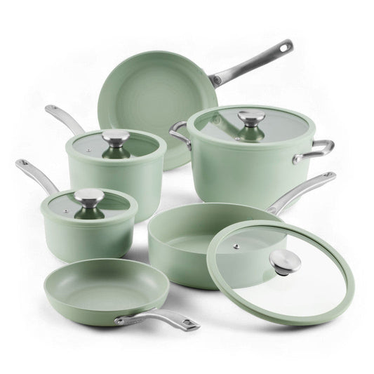 Keramisches Nonstick 10-Piece-Cookware-Set