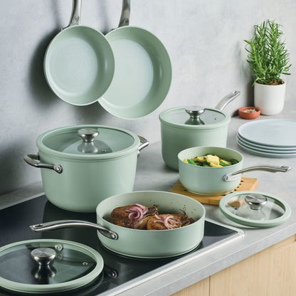 Keramisches Nonstick 10-Piece-Cookware-Set