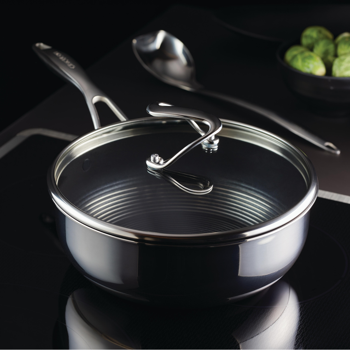 3.5 Quart Covered Chef Pan w/ Spoon