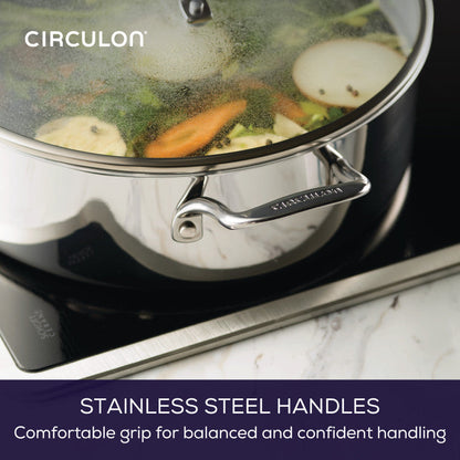 Nonstick 7-Quarter Braiser mit Lid