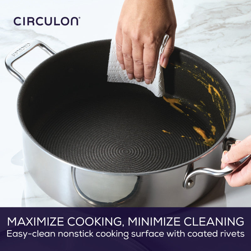 Nonstick 7-Quarter Braiser mit Lid