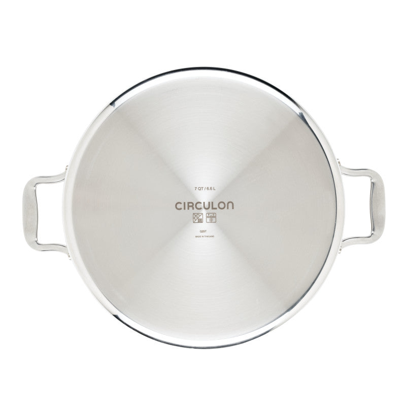 Nonstick 7-Quarter Braiser mit Lid