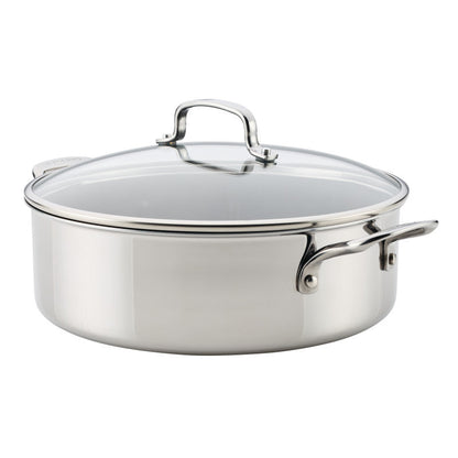 Nonstick 7-Quarter Braiser mit Lid