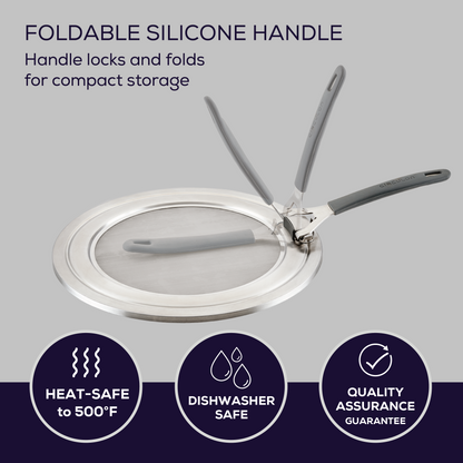 Universal Stainless Steel Splatter Guard