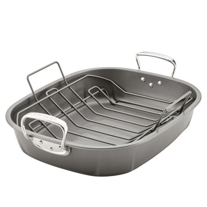 Nonstick 18-Zoll von 15-Zoll Oval Roaster mit Rack