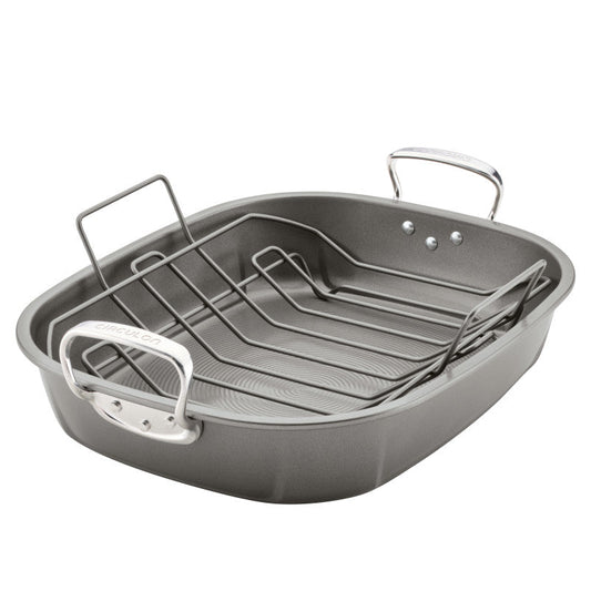 Nonstick 18-Zoll von 15-Zoll Oval Roaster mit Rack