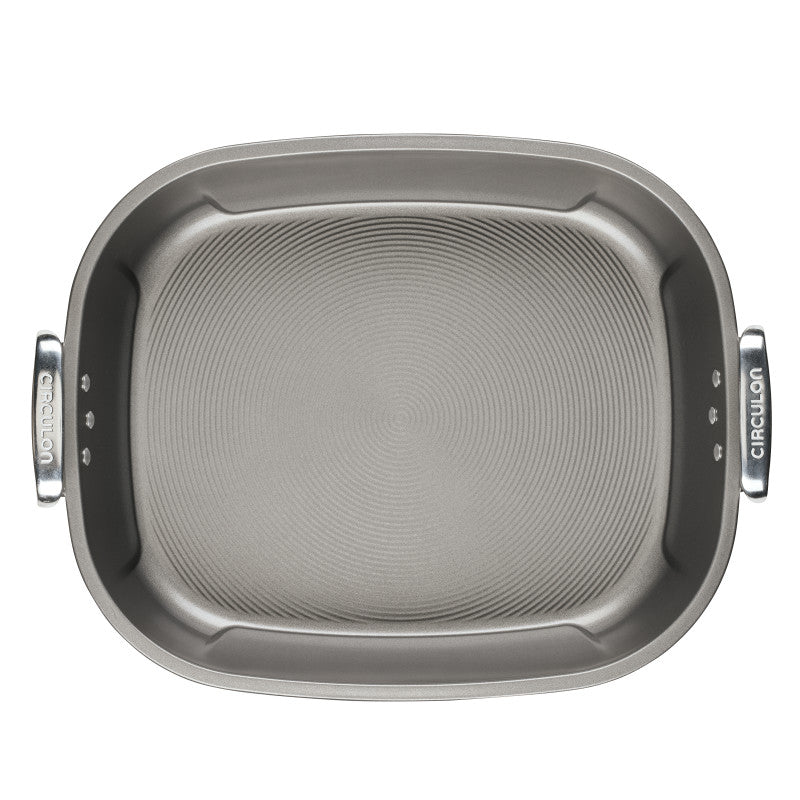 Nonstick 18-Zoll von 15-Zoll Oval Roaster mit Rack