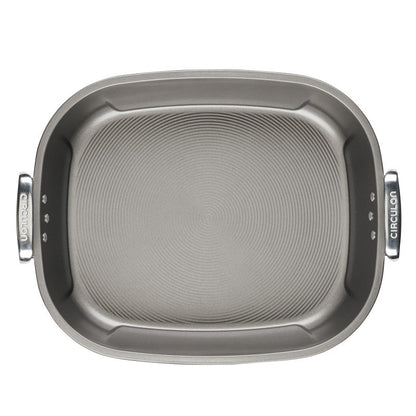 Nonstick 18-Zoll von 15-Zoll Oval Roaster mit Rack