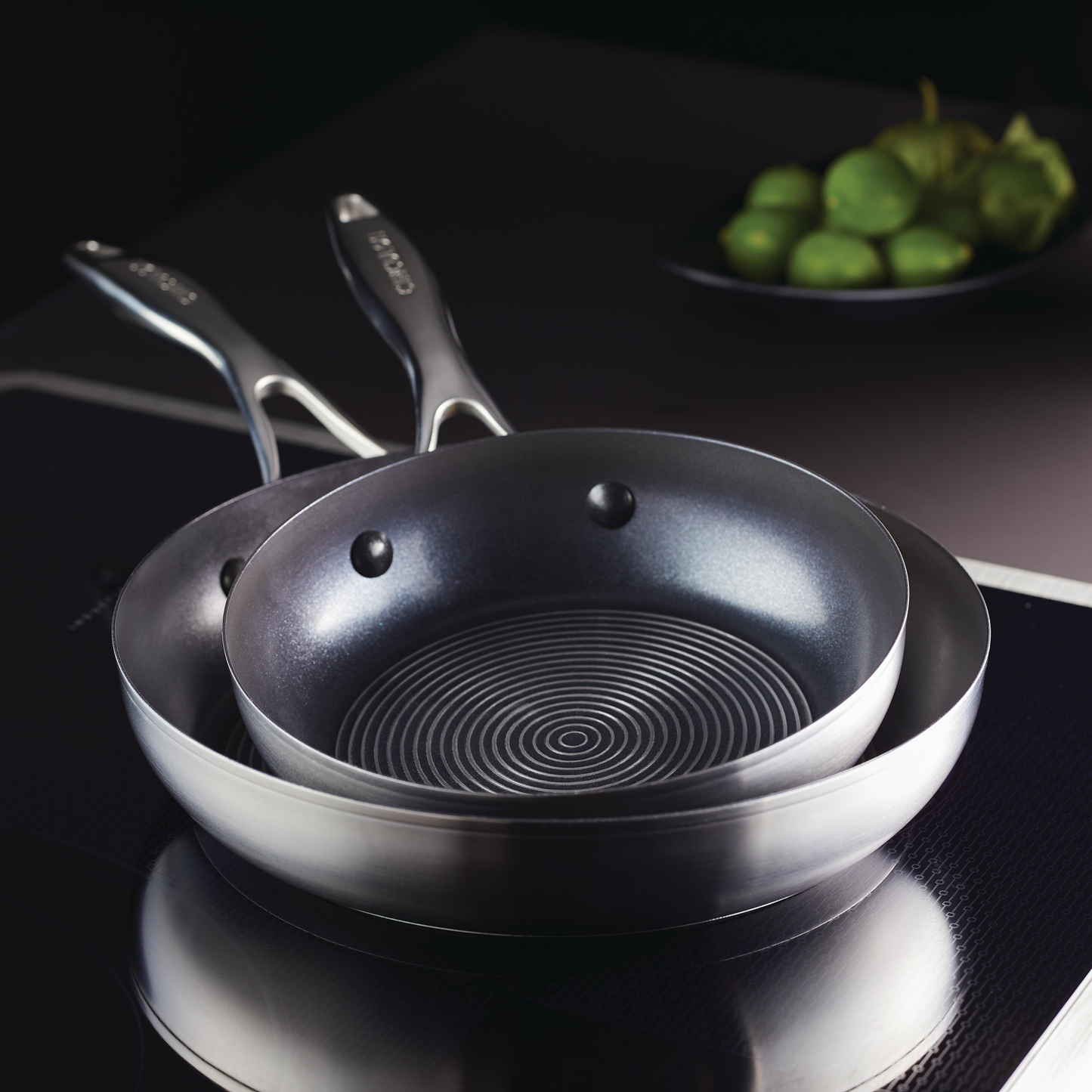 8' & 10.25' Hybrid Stainless Steel Open Frittierpfannen