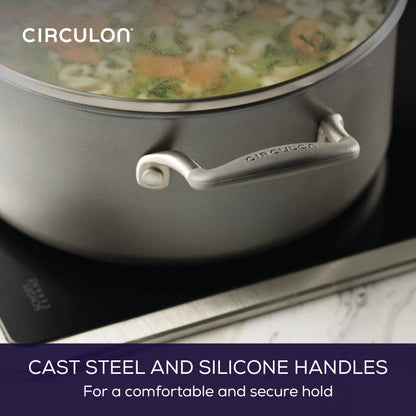 5-Quartar ScratchDefense Nonstick Dutch Oven mit Lid