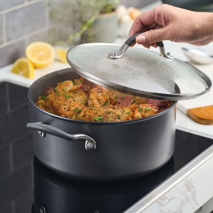 5-Quartar ScratchDefense Nonstick Dutch Oven mit Lid