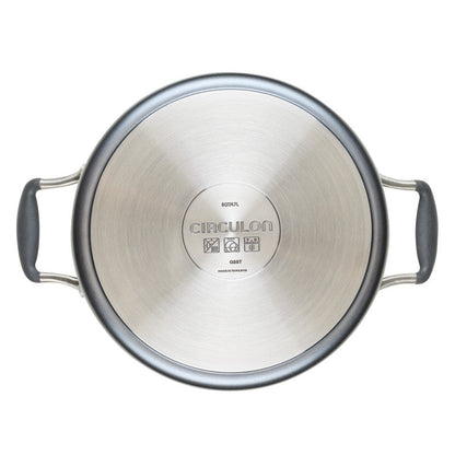 5-Quartar ScratchDefense Nonstick Dutch Oven mit Lid