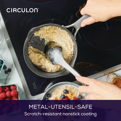 2-Quartal A1 ScratchDefenseTM Nonstick Sauce Pan mit Lid