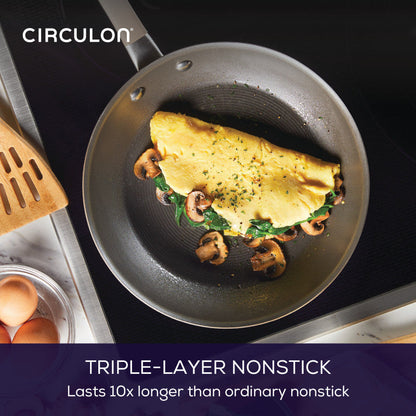 12 Stück Nonstick-Kochgeschirr-Set