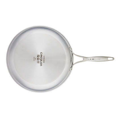 11-Stück-Clad Stainless Steel und Hybrid Nonstick Cookware Set