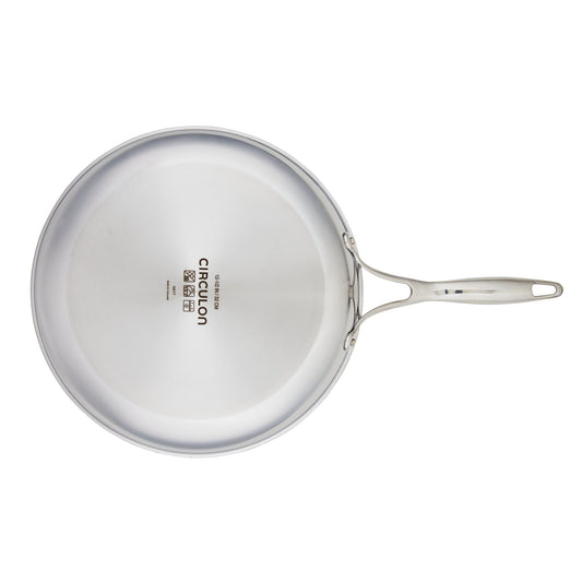 11-Stück-Clad Stainless Steel und Hybrid Nonstick Cookware Set