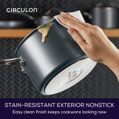 10-Piece ScratchDefenseTM Nonstick-Kochgeschirr-Set