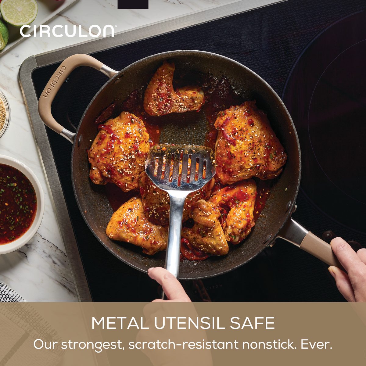 13-Piece ScratchVerteidigungs-Nonstick-Set