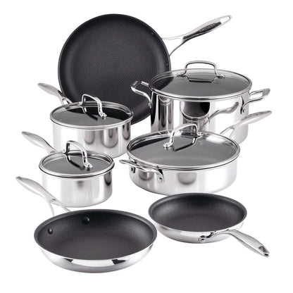 11-Piece ScratchDefenseTM C1 Nichthaft-Kochgeschirr-Set
