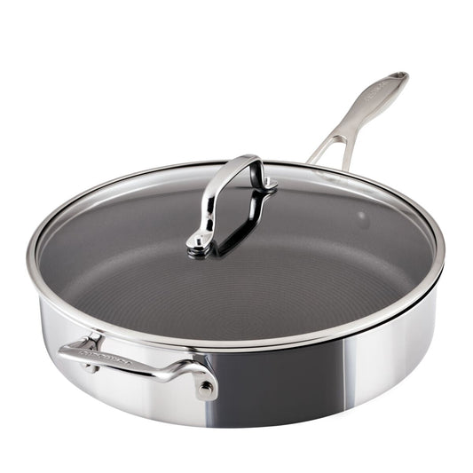 5-Quartär ScratchDefenseTM C1 Nonstick Sauté Pan mit Lid und Helfergriff