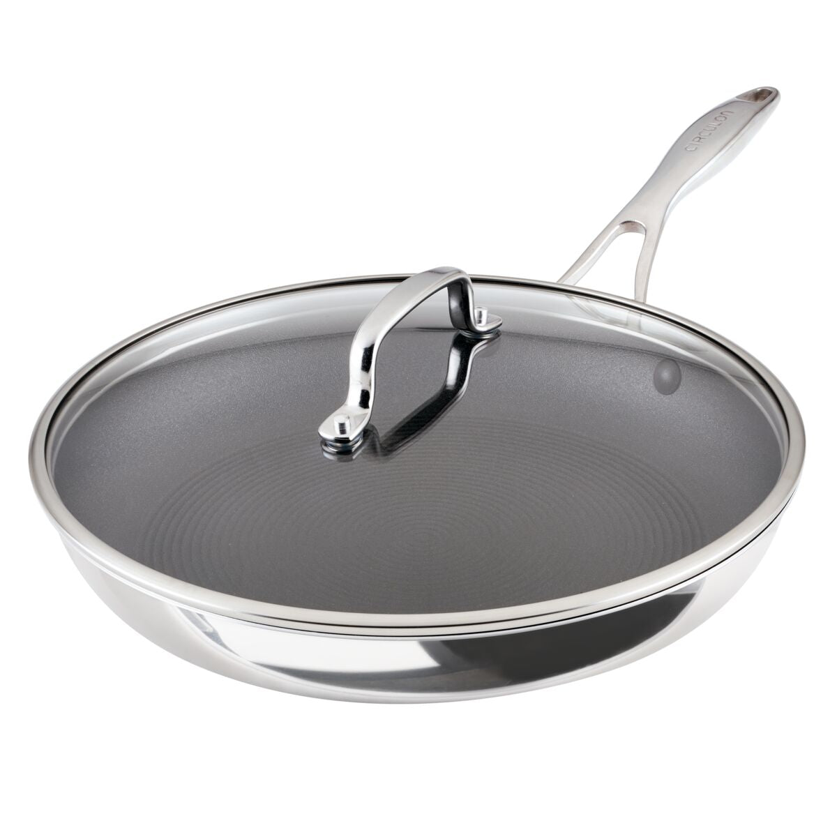 12.5-Zoll ScratchDefenseTM C1 Nichtkleber-Brötenpfanne mit Lid