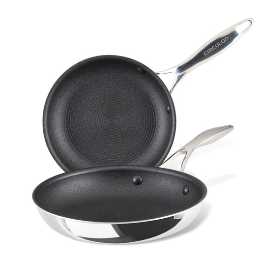 8.5-Zoll und 10-Zoll ScratchDefenseTM C1 Nonstick Clad Frittierpfanne