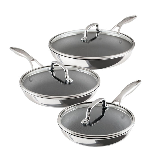 6-Piece ScratchDefenseTM C1 Nichthaft-Brötenpfanne