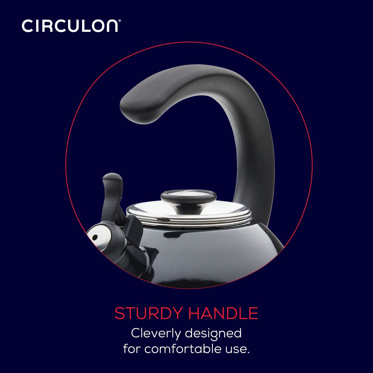2-Quartal-Pfeifen Teakettle mit Flip-Up-Spout