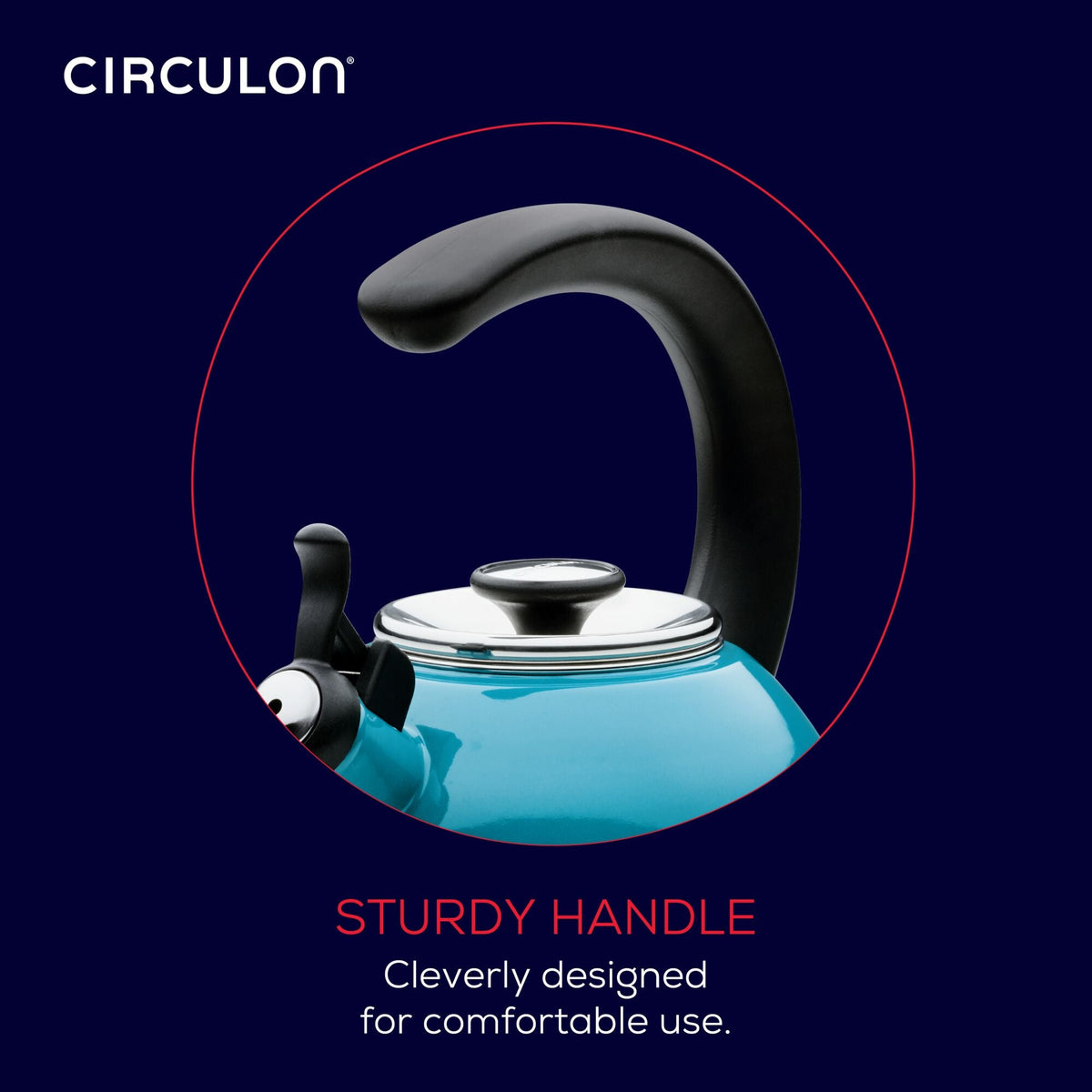 2-Quartal-Pfeifen Teakettle mit Flip-Up-Spout