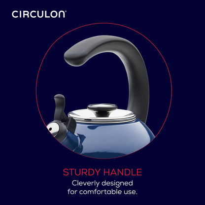 2-Quartal-Pfeifen Teakettle mit Flip-Up-Spout