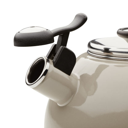 2-Quartal-Pfeifen Teakettle mit Flip-Up-Spout