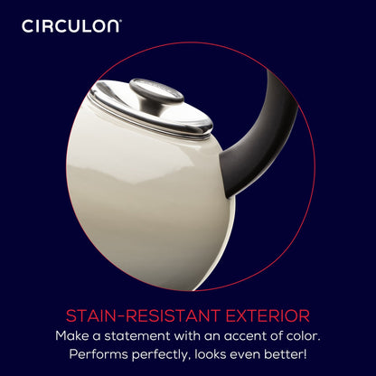 2-Quartal-Pfeifen Teakettle mit Flip-Up-Spout