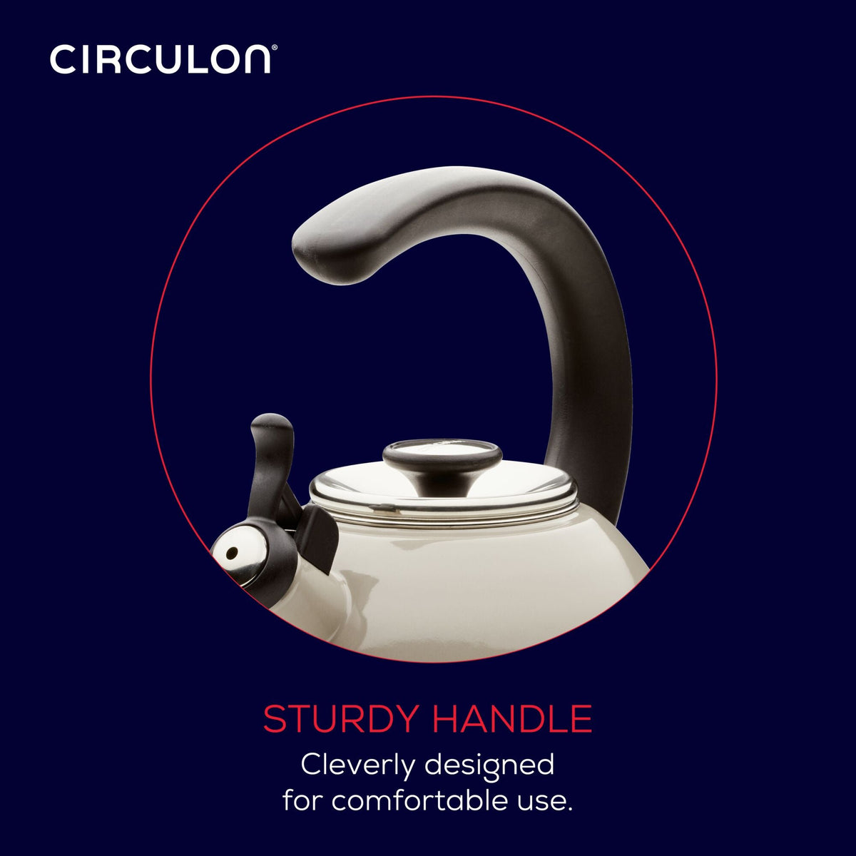 2-Quartal-Pfeifen Teakettle mit Flip-Up-Spout