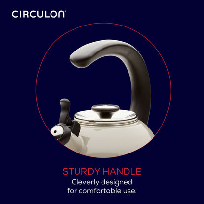 2-Quartal-Pfeifen Teakettle mit Flip-Up-Spout