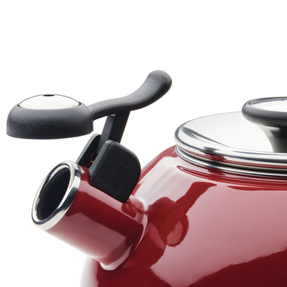 2-Quartal-Pfeifen Teakettle mit Flip-Up-Spout