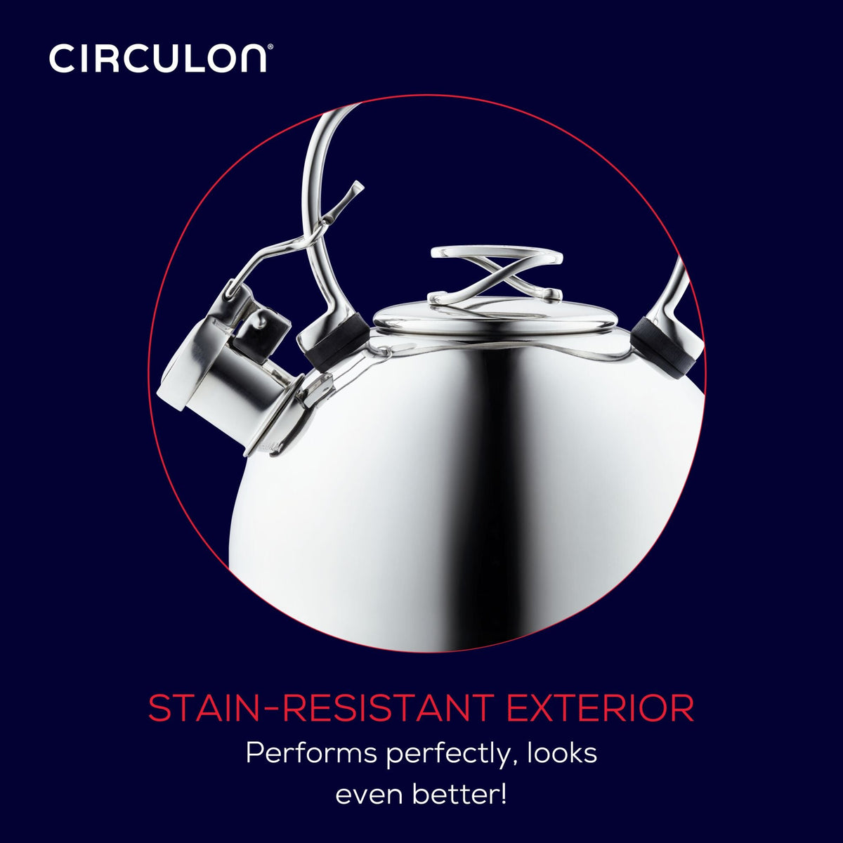 2.3-Quartal-Pfeifen Teakettle mit Flip-Up-Spout