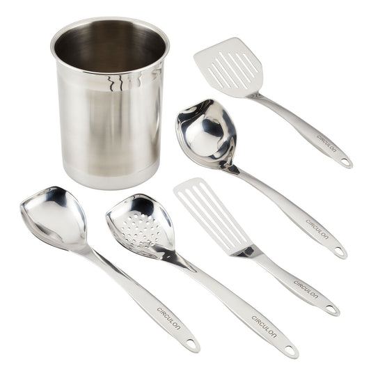 6-Stück-Tool und Crock Set