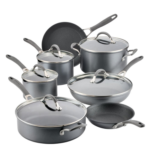12-Piece ScratchDefenseTM Nonstick-Kochgeschirr-Set