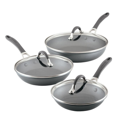 6-Piece ScratchDefenseTM Nonstick-Kochgeschirr-Set