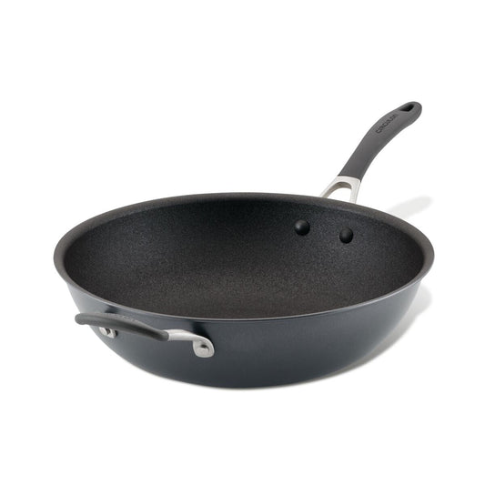 13-Zoll A1 ScratchDefenseTM Nonstick StirFry mit Helferhandle