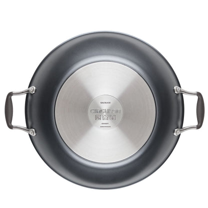 14-Zoll-A1 ScratchDefenseTM Nonstick Wok mit Lid