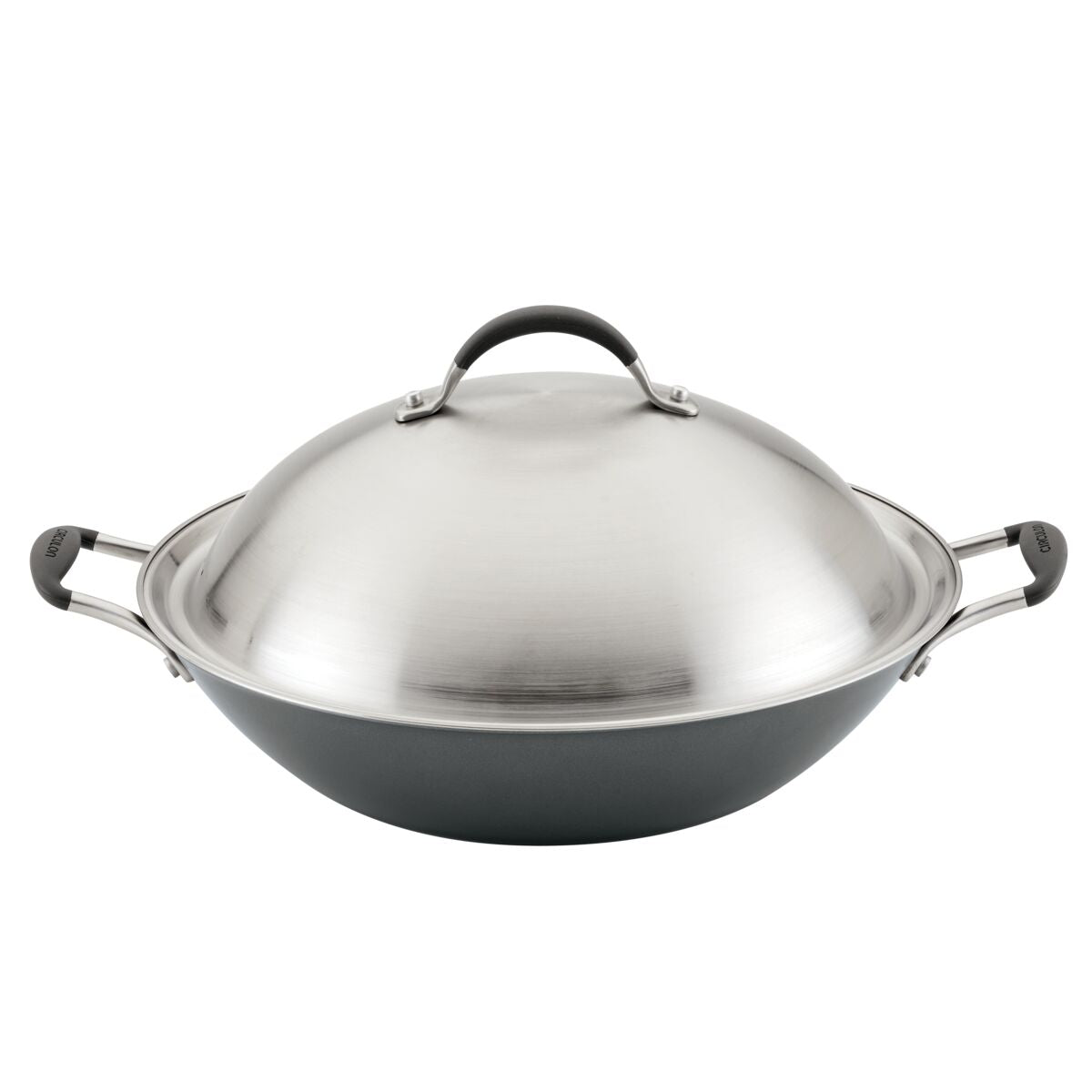 14-Zoll-A1 ScratchDefenseTM Nonstick Wok mit Lid
