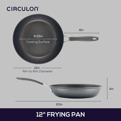 12-Zoll-Brötpfanne: ScratchDefenseTM Nonstick-Brötpfannen