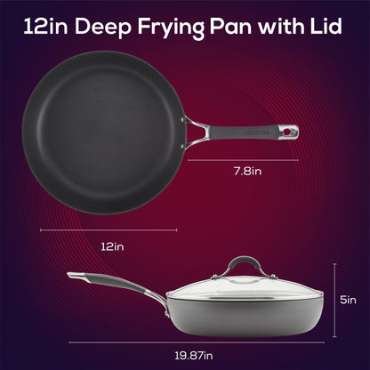 12-Zoll-Nonstick-Frittierpfanne