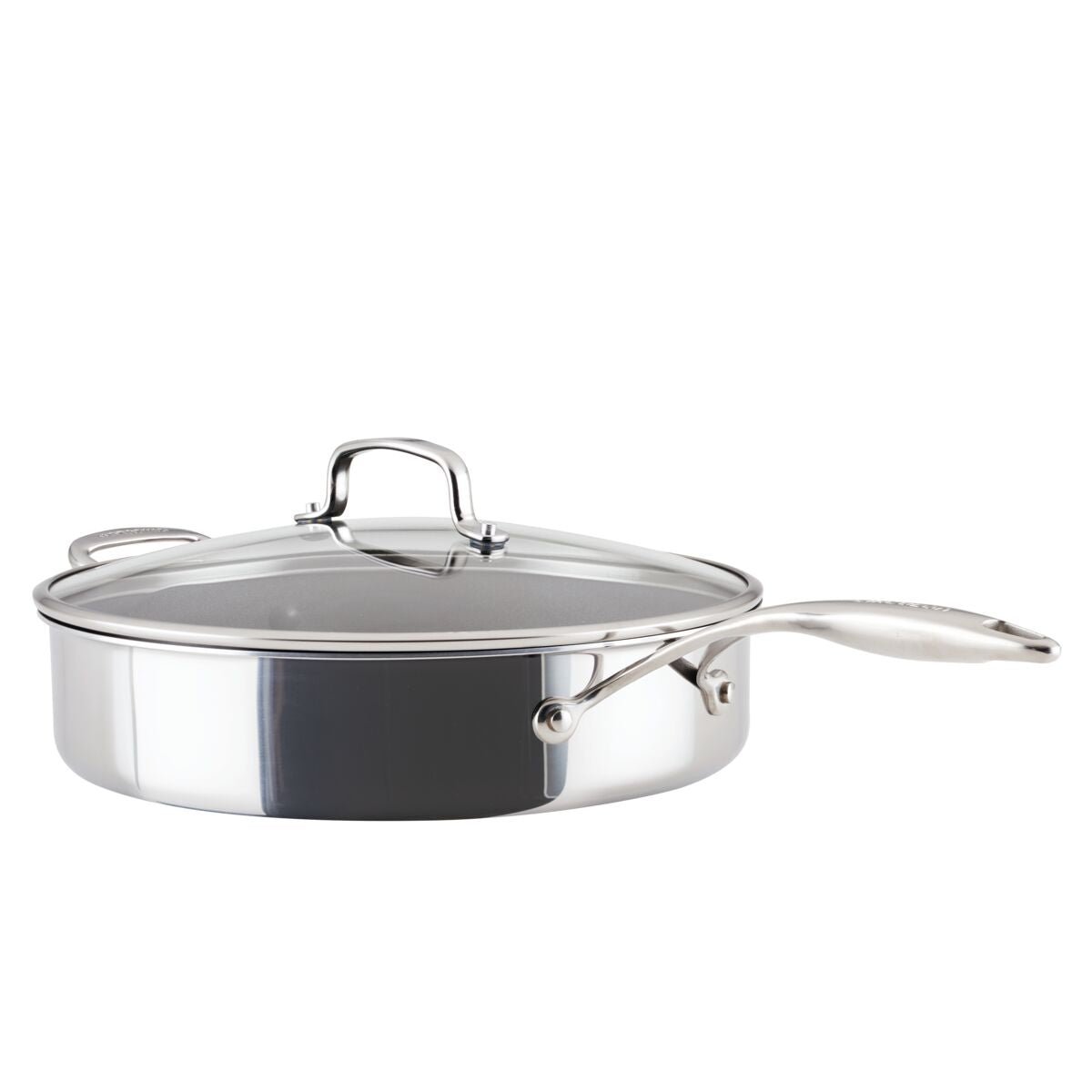 5-Quartär ScratchDefenseTM C1 Nonstick Sauté Pan mit Lid und Helfergriff
