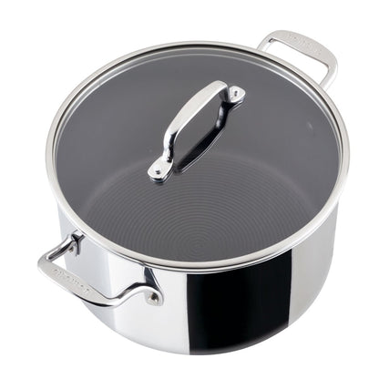 10-Piece ScratchDefenseTM Clad Nonstick Cookware Set